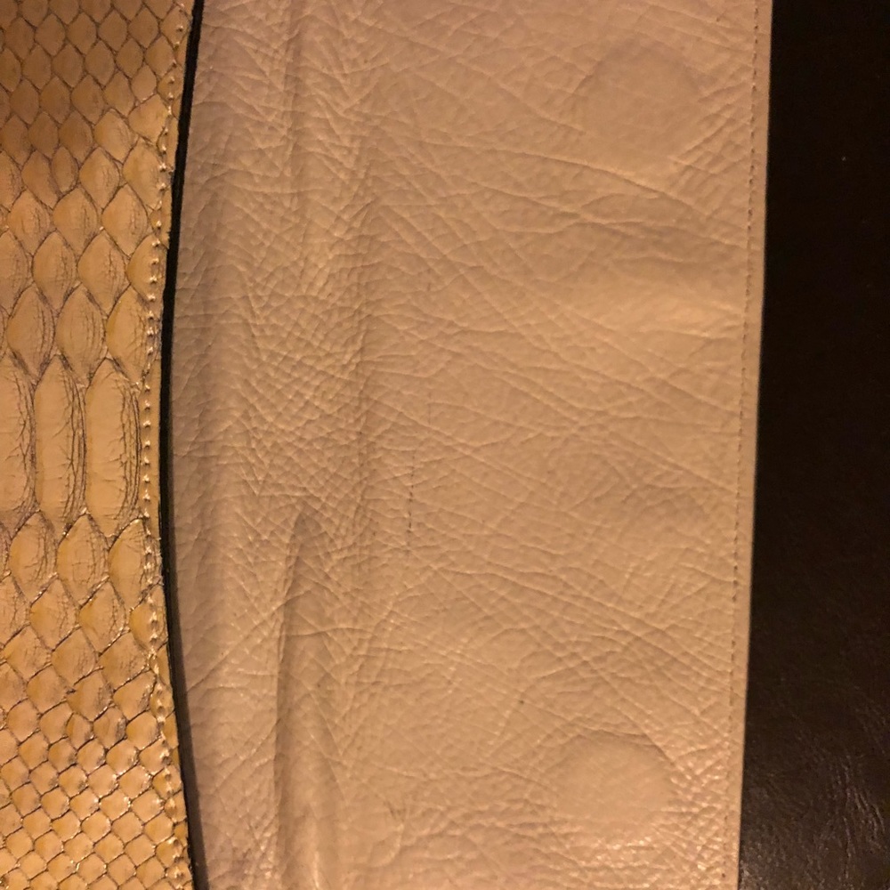 Sigerson Morrison Python Snake Clutch - image 4